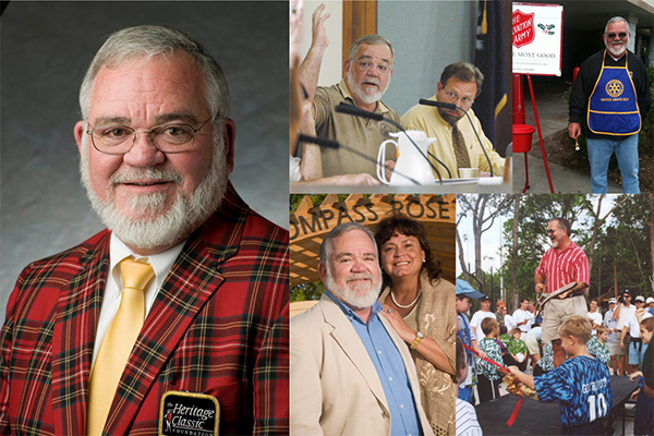 Photo Collage of Mayor Tom Peeples