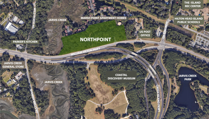 Map showing the Northpoint Initiative Area