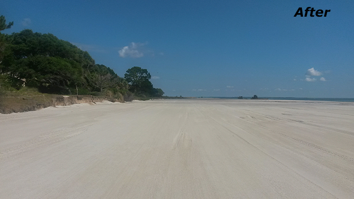 Beach Renourishment in Singleton Beach Area