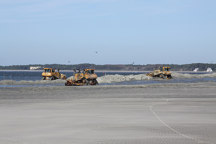 Beach Renourishment in Singleton Beach Area