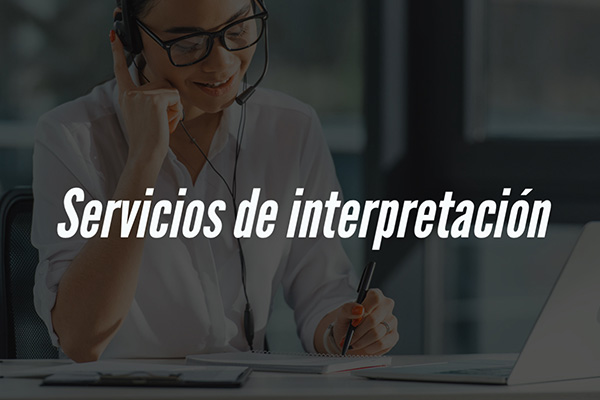 servicios de interpretaciÃ³n