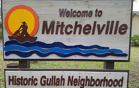 Mitchelville Neighborhood Sign