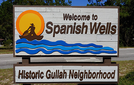 Spanish Wells Sign