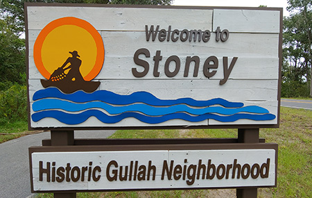Stoney Neighborhood Sign