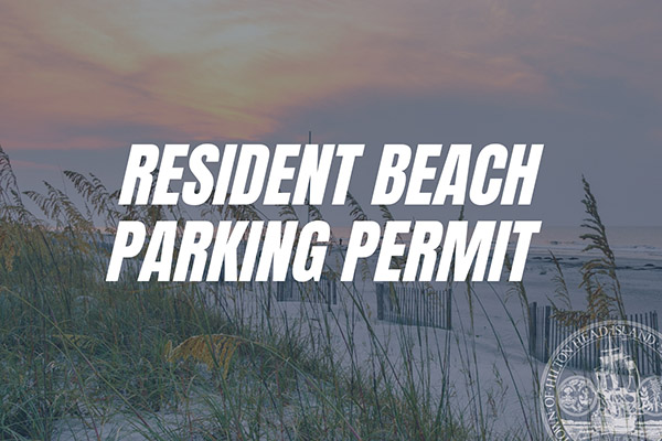 Resident Beach Parking Permit