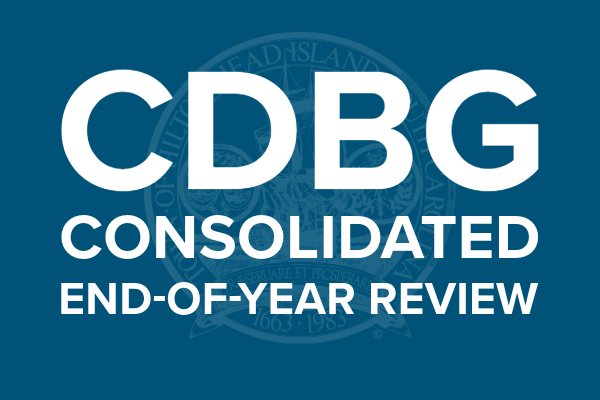 CDBG Consolidated End-of-Year Review