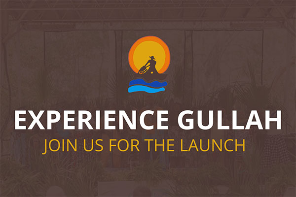 Experience Gullah - Join Us for the Launch text with CDC logo