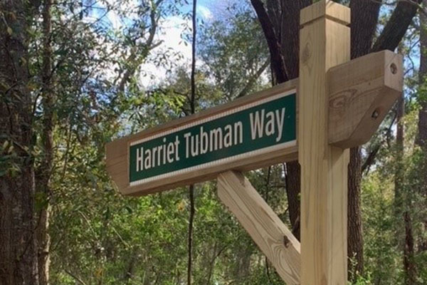 Harriet Tubman Way Street Sign