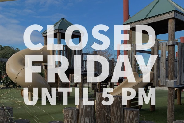 Playground at Shelter Cove Community Park - Closed Friday Until 5 pm