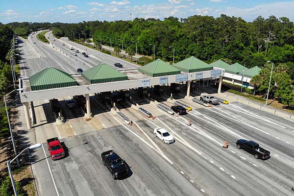 Cross Island Parkway Toll Booths