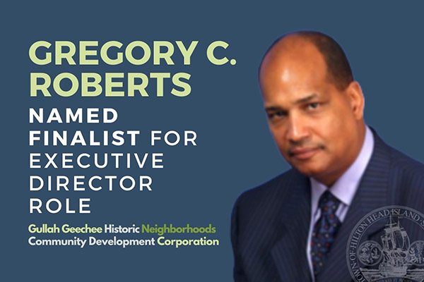 Gregory C. Roberts Named Finalist for Executive Director Role