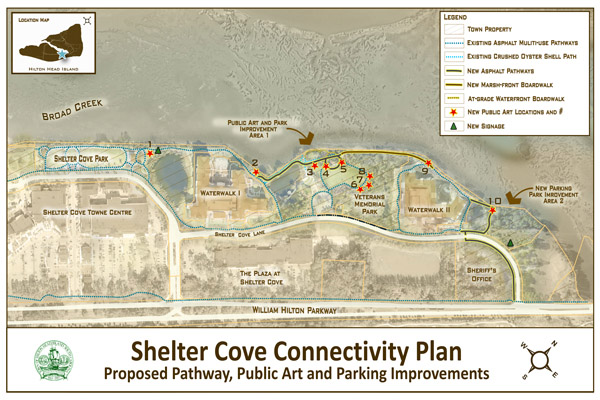 Conceptual Map of the Shelter Cove Project Area