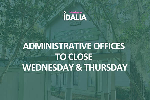 Administrative Offices to Close Wednesday & Thursday