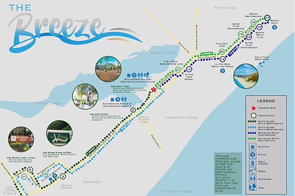 The Breeze Route Map