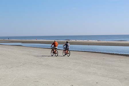 Bicycling on the Beach
