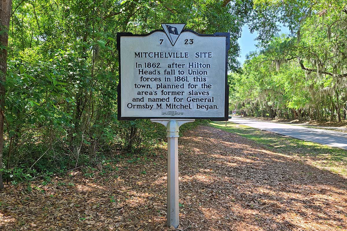 Mitchelville Historical Marker