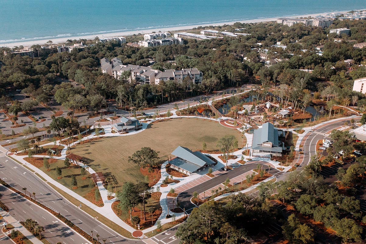 Aerial View of Lowcountry Celebration Park