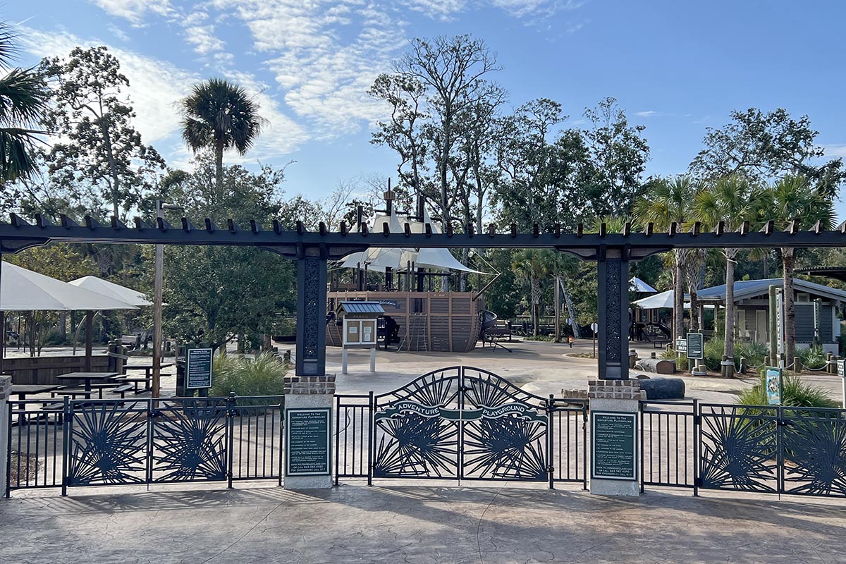 Adventure Playground Entrance Gate